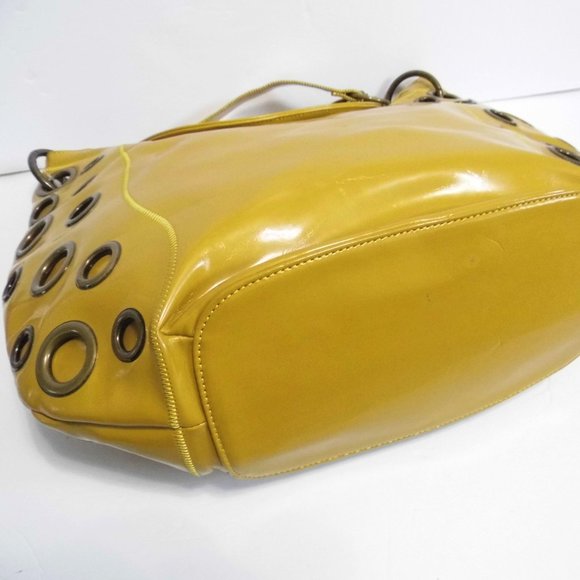 CHI by Falchi Mustard Grommet Hobo Bag - Picture 5 of 9